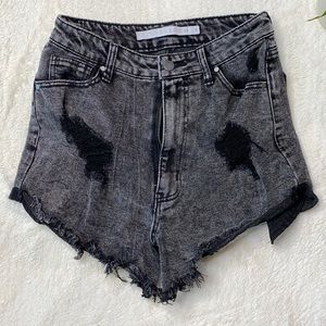 🤩🖤 High Waist Denim Shorts